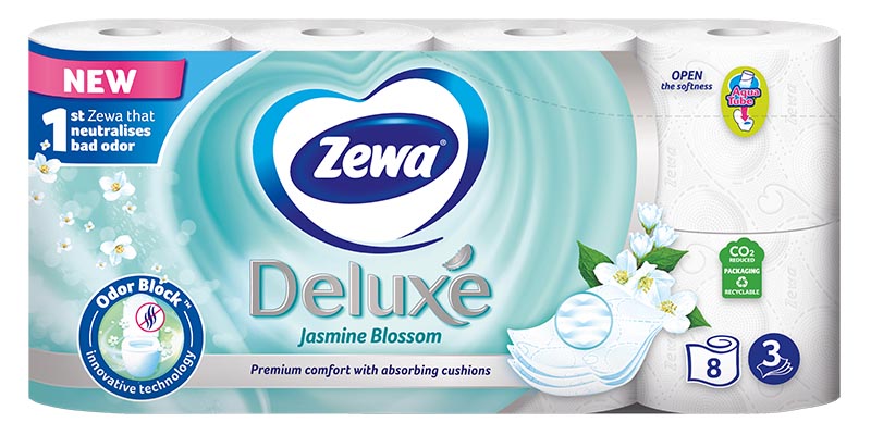 Zewa Deluxe Jasmine Blossom